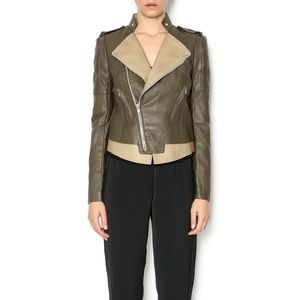 Faux Leather Jacket